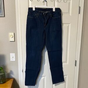 Levi's Dark Blue Straight Men's Jeans